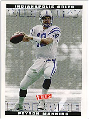 NFL 1999 Upper Deck Victory - No 344 - Peyton Manning