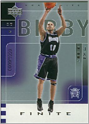 NBA 2002/03 Upper Deck Finite - No 80 - Mike Bibby