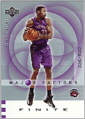 NBA 2002/03 Upper Deck Finite - No 114 - Antonio Davis