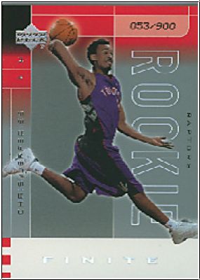 NBA 2002/03 Upper Deck Finite - No 215 - Chris Jefferies