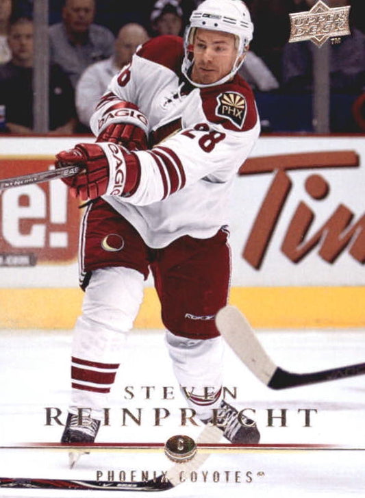 NHL 2008-09 Upper Deck - No 402 - Steven Reinprecht