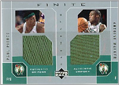 NBA 2002 / 03 Upper Deck Finite Elements Dual Uniforms