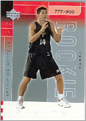 NBA 2002/03 Upper Deck Finite - No 209 - Efthimios Rentzias