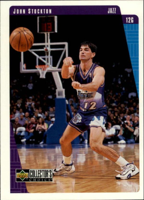 NBA 1997-98 Collector's Choice - No 143 - John Stockton