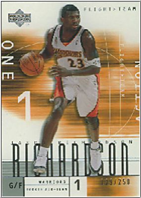 NBA 2001/02 Upper Deck Flight Team - No 139 - J. Richardson