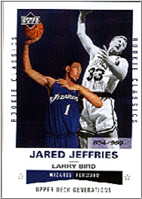 NBA 2002 / 03 Upper Deck Generations - No 203 - Jeffries/Bird