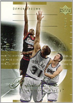 NBA 2001/02 Upper Deck Honor Roll - No. 119 - Damone Brown