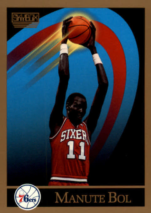 NBA 1990-91 SkyBox - No 403 - Manute Bol