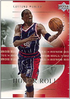 NBA 2001/02 Upper Deck Honor Roll - No. 29 - Cuttino Mobley