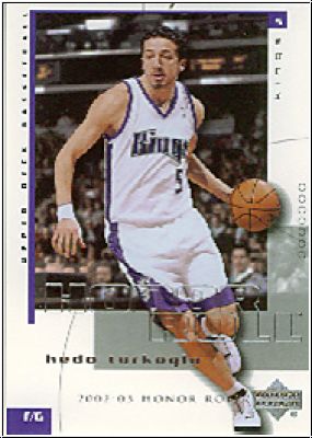 NBA 2002/03 Upper Deck Honor Roll - No. 73 - Hedo Turkoglu