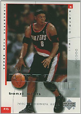 NBA 2002/03 Upper Deck Honor Roll - No 69 - Bonzi Wells