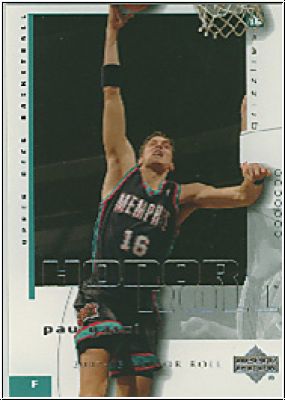 NBA 2002/03 Upper Deck Honor Roll - No. 40 - Pau Gasol