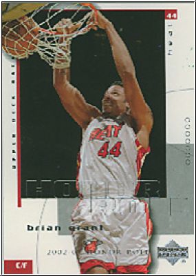 NBA 2002/03 Upper Deck Honor Roll - No. 43 - Brian Grant