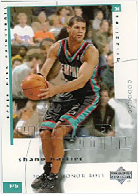 NBA 2002/03 Upper Deck Honor Roll - No. 39 - Shane Battier