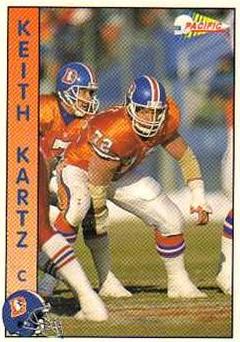 NFL 1992 Pacific - No 403 - Keith Kartz