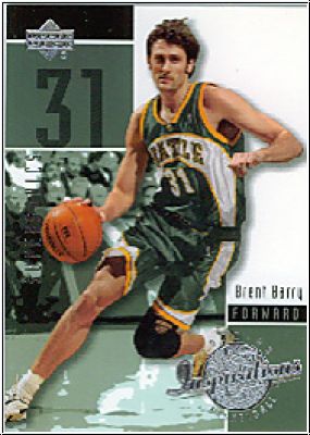 NBA 2002/03 Upper Deck Inspirations - No 80 - Brent Barry