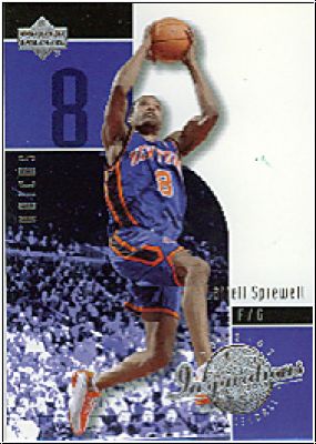 NBA 2002/03 Upper Deck Inspirations - No 59 - Latrell Sprewell