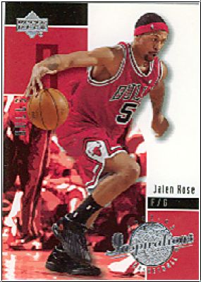 NBA 2002/03 Upper Deck Inspirations - No 8 - Jalen Rose