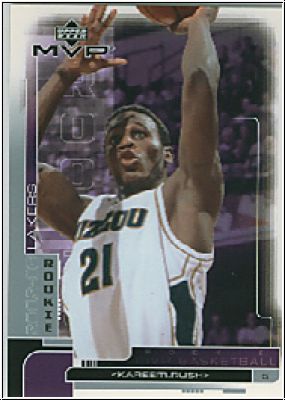 NBA 2002/03 Upper Deck MVP - No. 211 - Kareem Rush