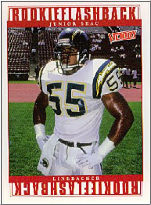 NFL 1999 Upper Deck Victory - No 373 - Junior Seau