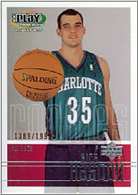 NBA 2001 / 02 Upper Deck Playmakers - No 115 - Kirk Haston