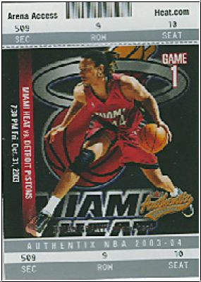 NBA 2003 / 04 Fleer Authentix - No 48 - Brian Grant