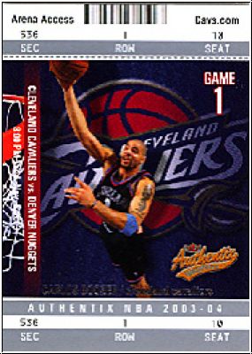 NBA 2003/04 Fleer Authentix - No 79 - Carlos Boozer