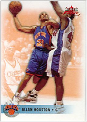 NBA 2003/04 Fleer Focus - No 1 - Allan Houston