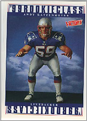 NFL 1999 Upper Deck Victory - No 408 - Andy Katzenmoyer