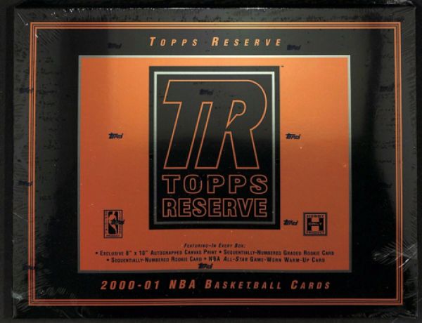 NBA 2000-01 Topps Reserve Pack