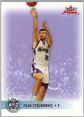 NBA 2003/04 Fleer Focus - No 106 - Pejy Stojakovic