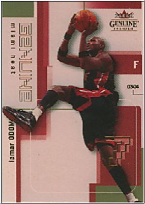 NBA 2003/04 Fleer Genuine Insider - No 53 - Lamar Odom