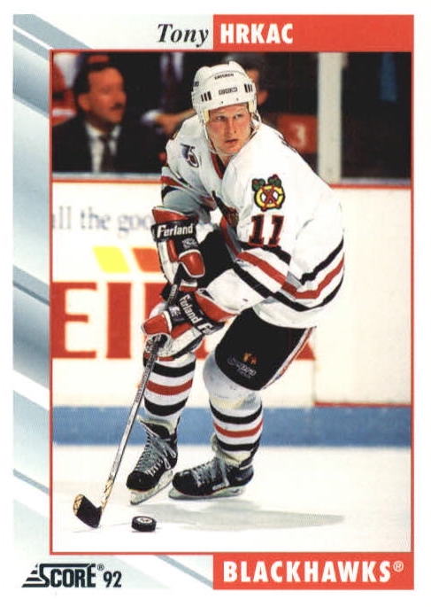 NHL 1992 / 93 Score - No 407 - Tony Hrkac