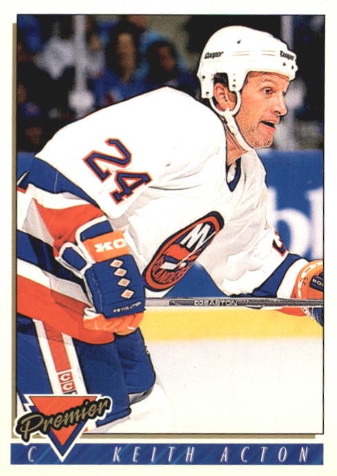 NHL 1993-94 OPC Premier - No 407 - Keith Acton