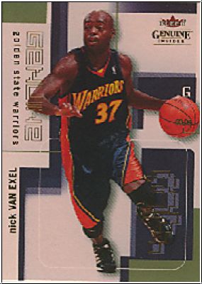 NBA 2003 / 04 Fleer Genuine Insider - No 64 - Nick van Exel