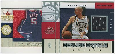 NBA 2003/04 Fleer Genuine Insider Genuine Article Insider