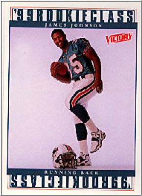 NFL 1999 Upper Deck Victory - No. 427 - James Johnson