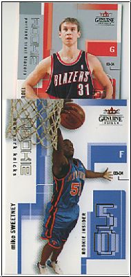 NBA 2003 / 04 Fleer Genuine Insider - No 105 / 136