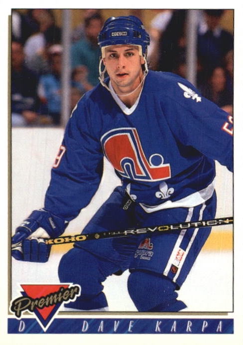 NHL 1993-94 OPC Premier - No 408 - Dave Karpa