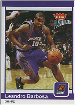 NBA 2003/04 Fleer Platinum - No 189 - Leandro Barbosa