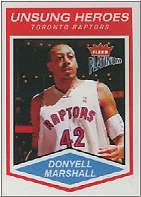 NBA 2003/04 Fleer Platinum - No. 168 - Donyell Marshall