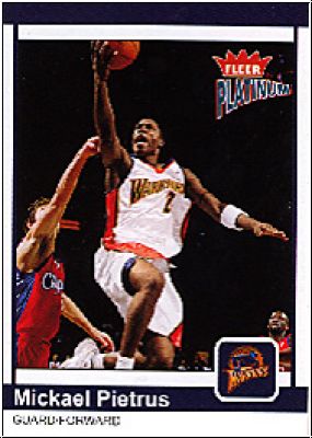 NBA 2003/04 Fleer Platinum - No 196 - Mickael Pietrus