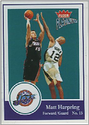 NBA 2003/04 Fleer Platinum - No 130 - Matt Harpring