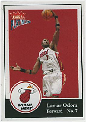 NBA 2003/04 Fleer Platinum - No. 116 - Lamar Odom