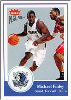 NBA 2003 / 04 Fleer Platinum - No 108 - Michael Finley