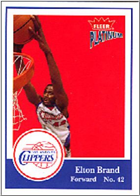 NBA 2003/04 Fleer Platinum - No. 35 - Elton Brand