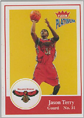 NBA 2003 / 04 Fleer Platinum - No 53 - Jason Terry