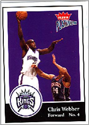 NBA 2003/04 Fleer Platinum - No. 57 - Chris Webber