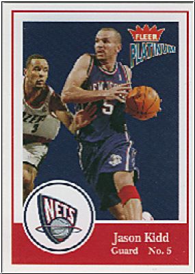 NBA 2003 / 04 Fleer Platinum - No 3 - Jason Kidd