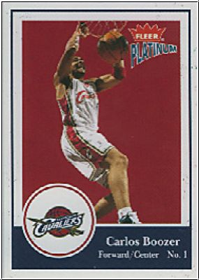 NBA 2003 / 04 Fleer Platinum - No 26 - Carlos Boozer